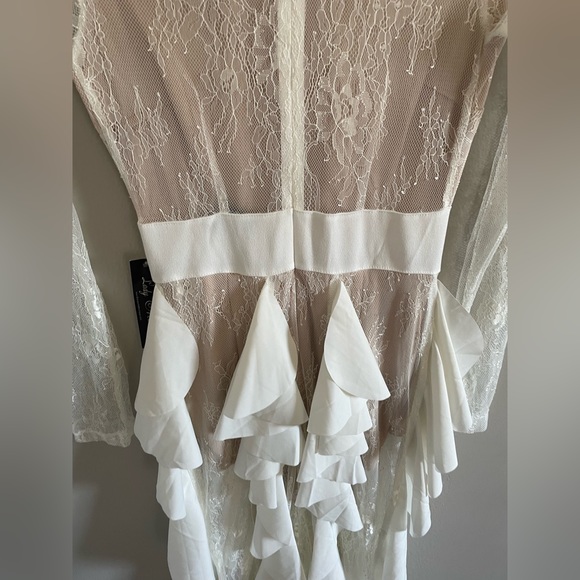 ALAMOUR BLITHE LA NWT lace gown maxi dress - Picture 4 of 9